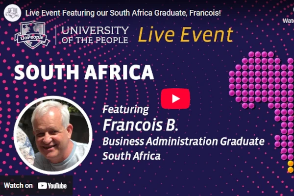 My Recent UoPeople Live Event